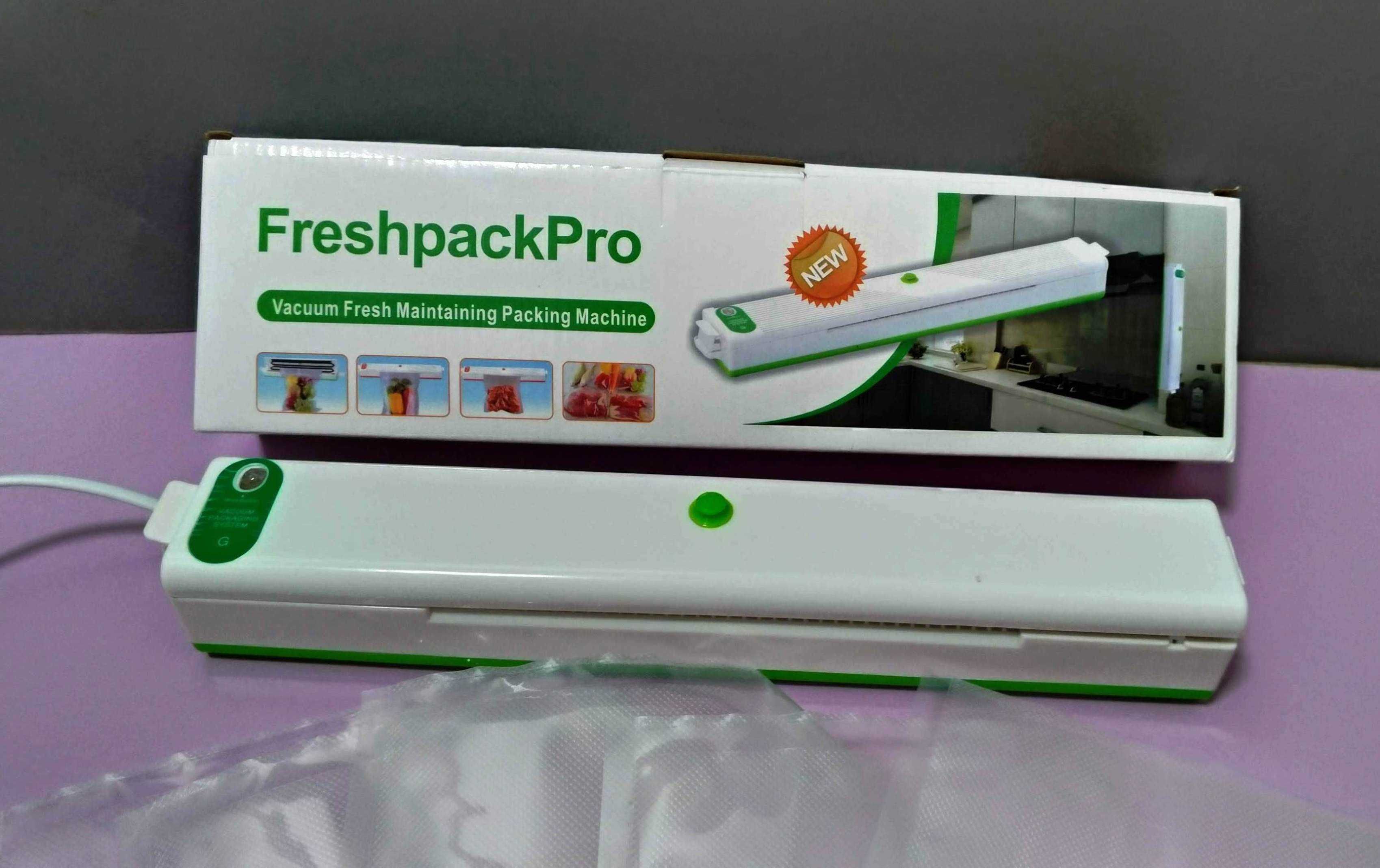 Новий вакууматор FreshpackPro Вакуматор + пакети