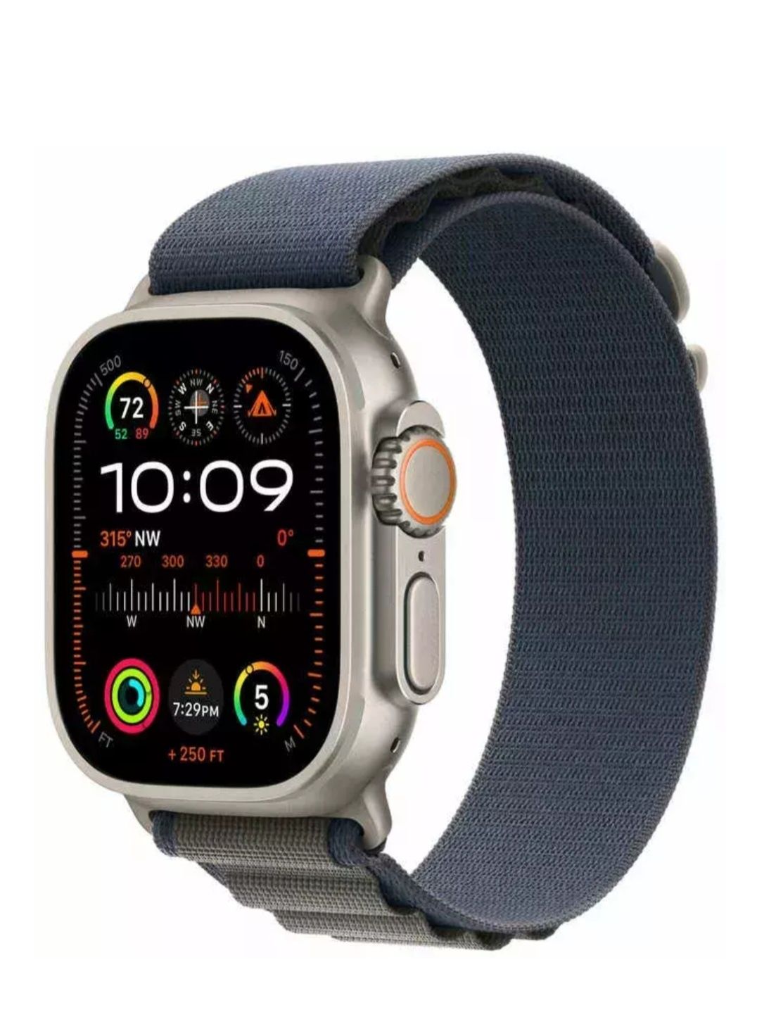 Apple watch ultra 2 новий привезений з Європи indigo alpine loop M
