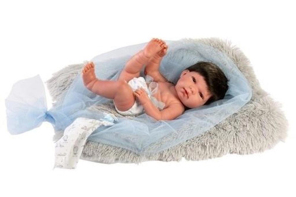 Lalka winylowa bobas Nico 40cm pudełko,