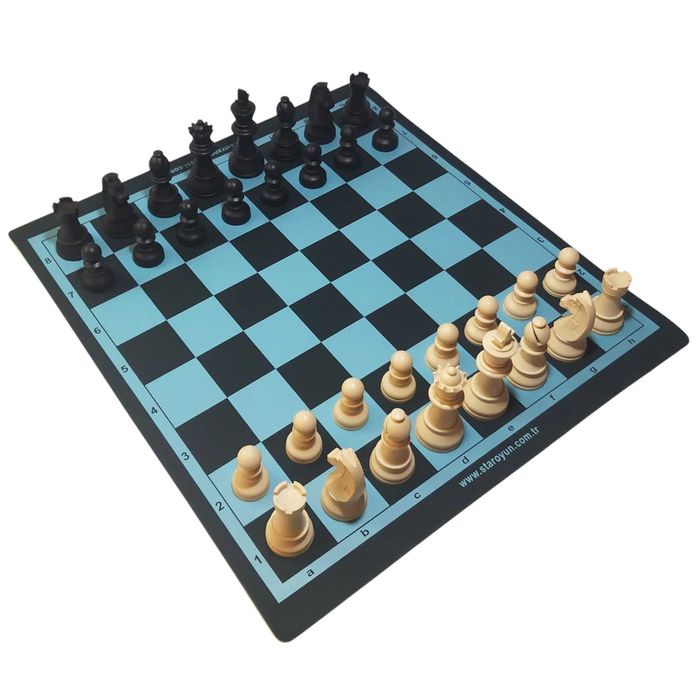 Шахматы турнирные в тубусе, шахи в тубі тяжелые фигуры гибкая доска