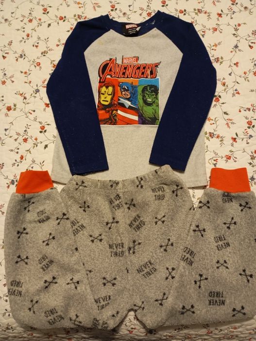 Pijama, peças diferentes