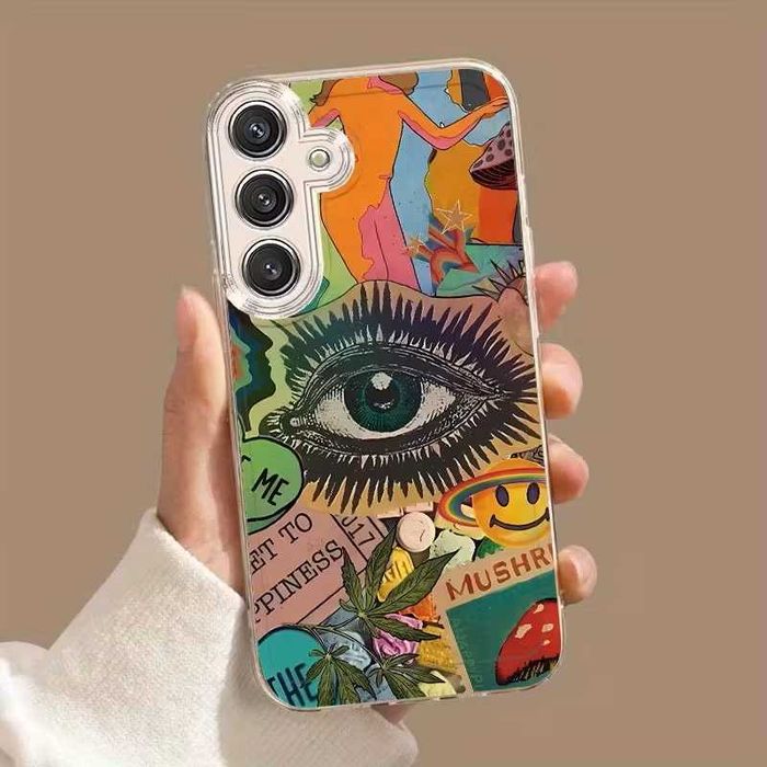 Etui Case do Samsung Galaxy A56 5G, obudowa silikonowa, Oko