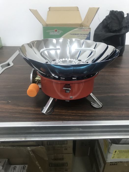 Кемпинговая газовая плита лепесток