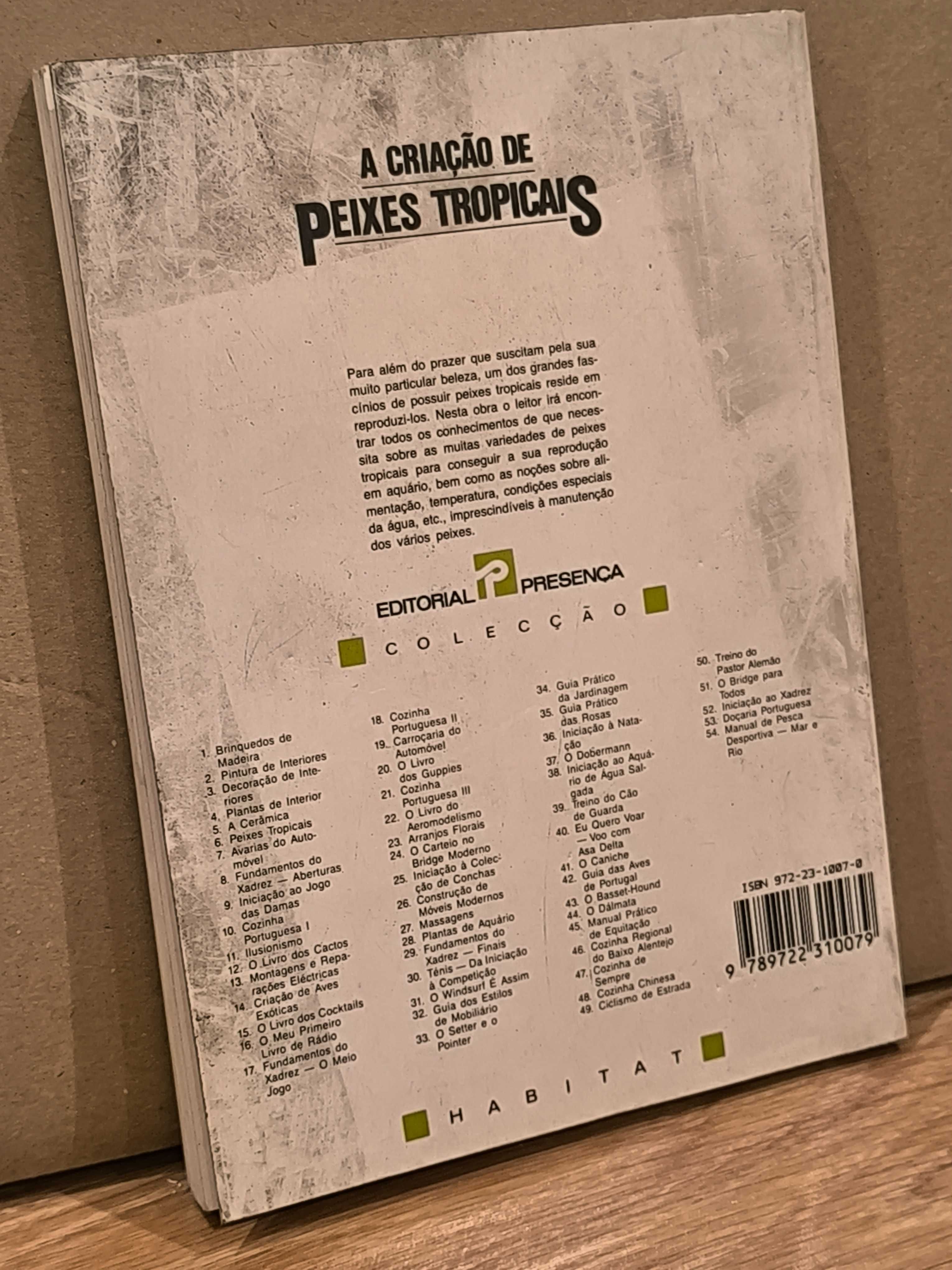 Livro "a Criação de Peixes Tropicais" de Earl Schneider
