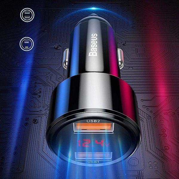 Baseus Magic Series PPS - ładowarka samochodowa Quick Charge 4.0+ / QC
