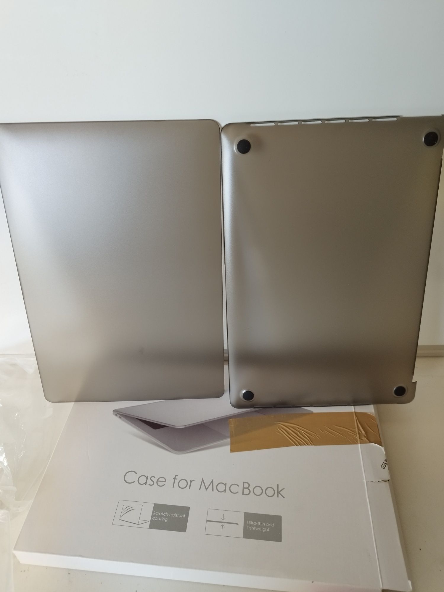 Etui twarde obudowa czarne MacBook 15 pro A1990 A1707