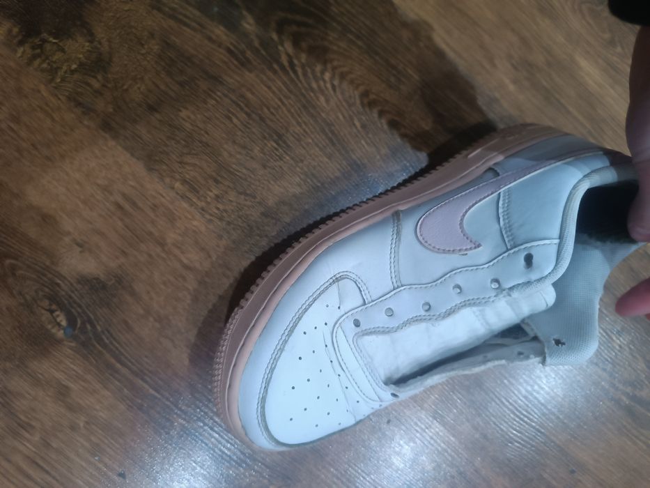 Nike air force 1 biało różowe 37/5