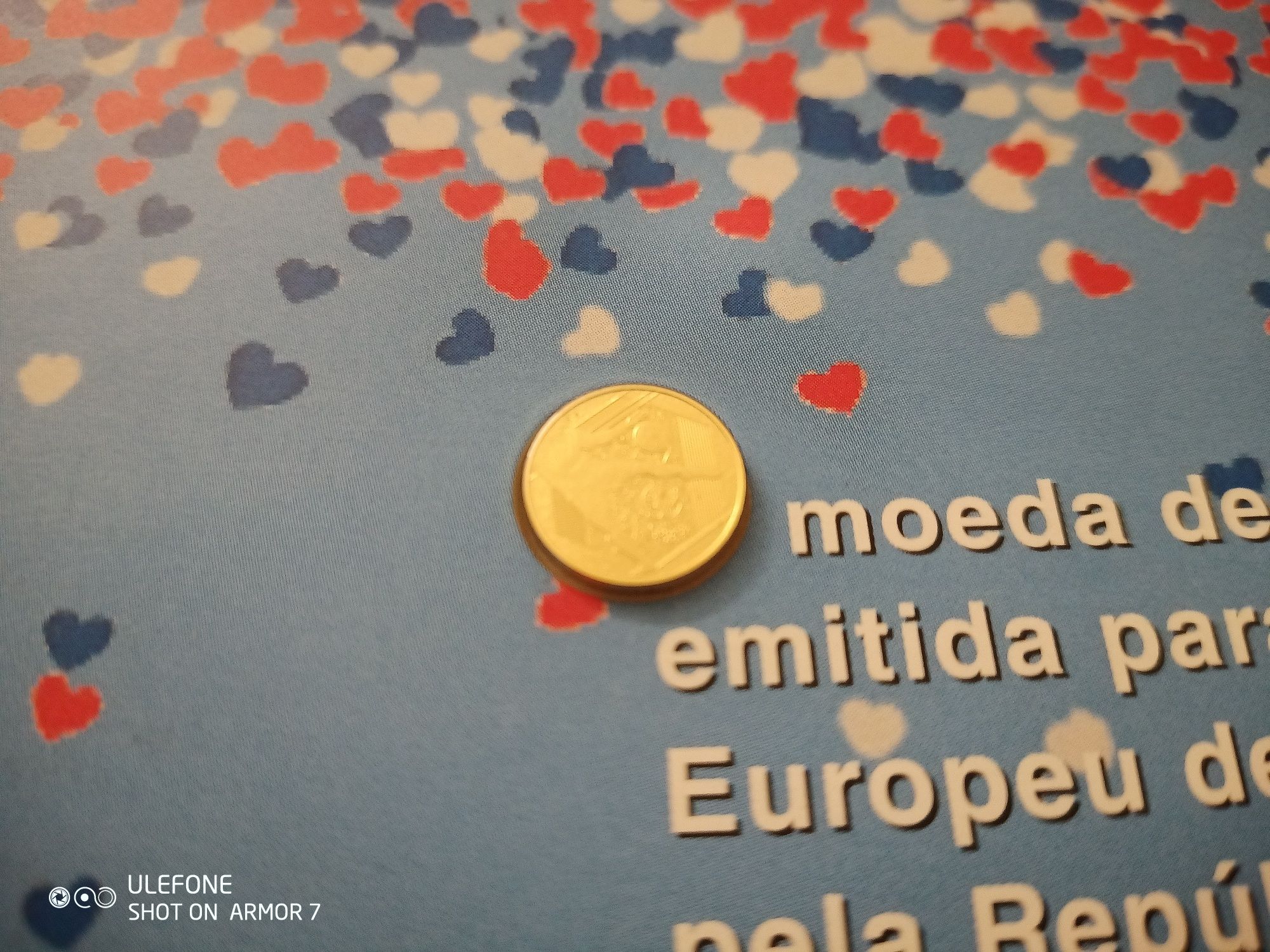 Moeda comemorativa Euro2016 

Pureza ouro 999°\.