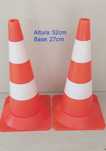 2 cones sinalização novos