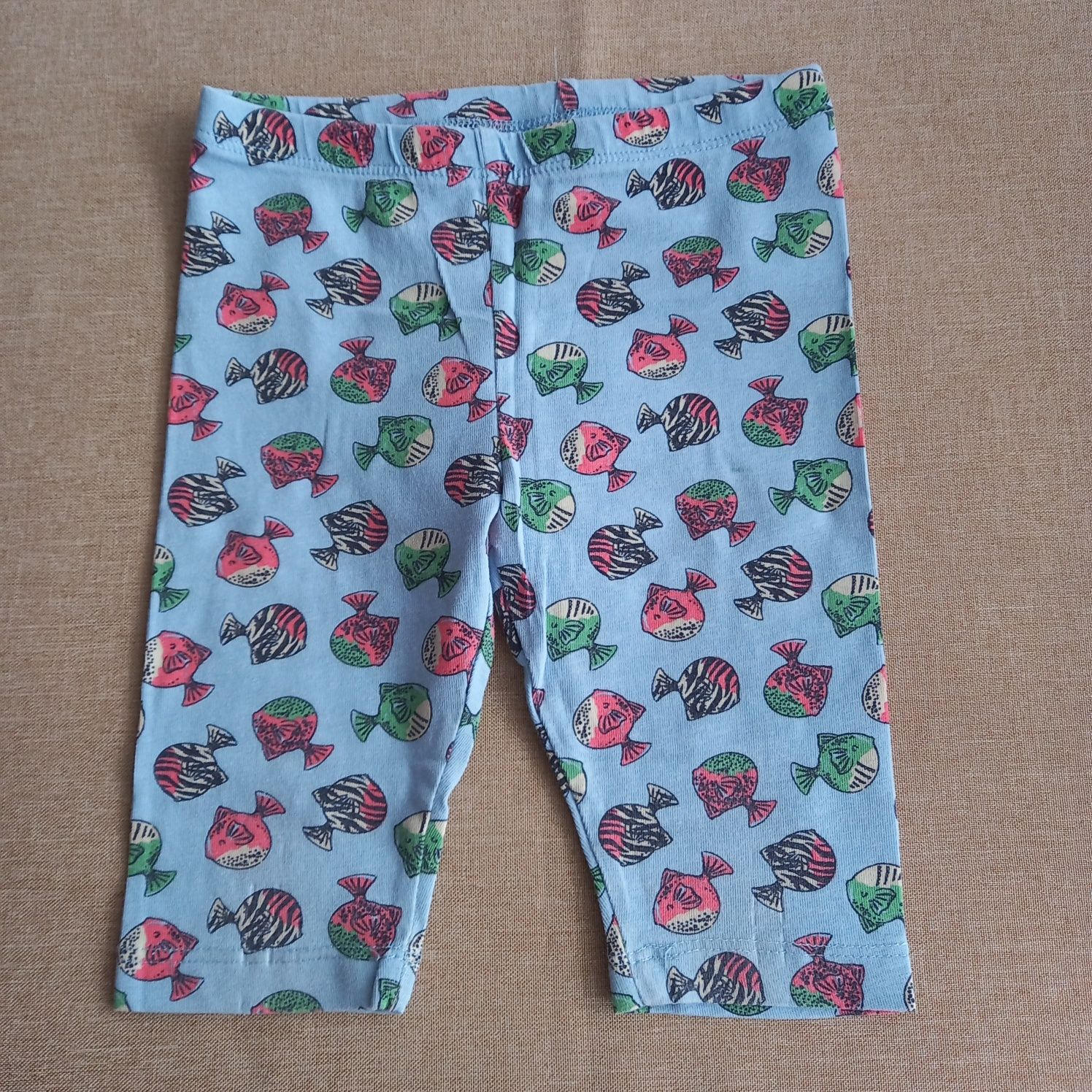 Legginsy, kolarki dziewczęce, Lupilu i Kiki&Koko, rozmiar 86-92 Zestaw