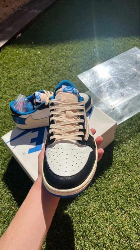 Jordan 1 Retro Low OG SP Fragment x Travis Scott R.41