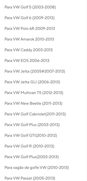 Autoradio android auto 2din para VW