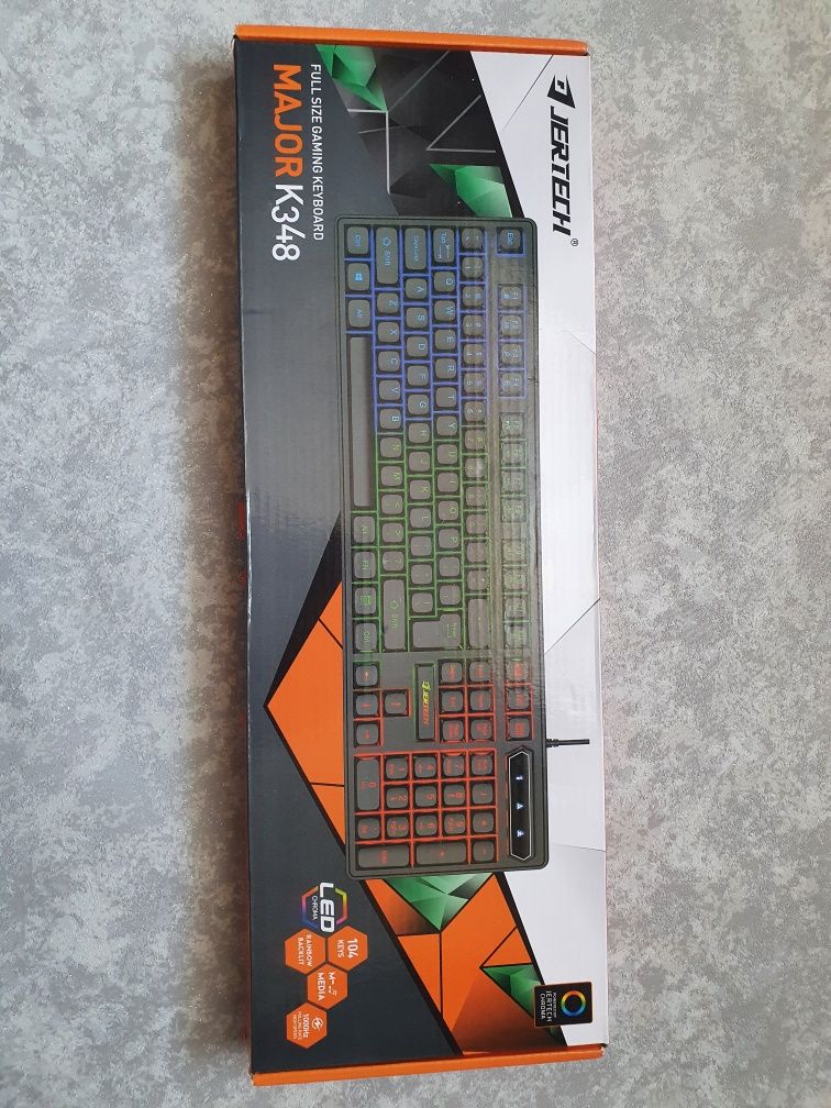 Дротова ігрова клавіатура Jertech K348