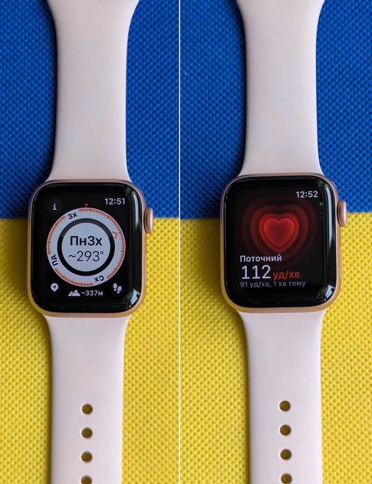 Гарний стан Магазин Apple Watch SE 40 Gold АКБ 99%  майже нові