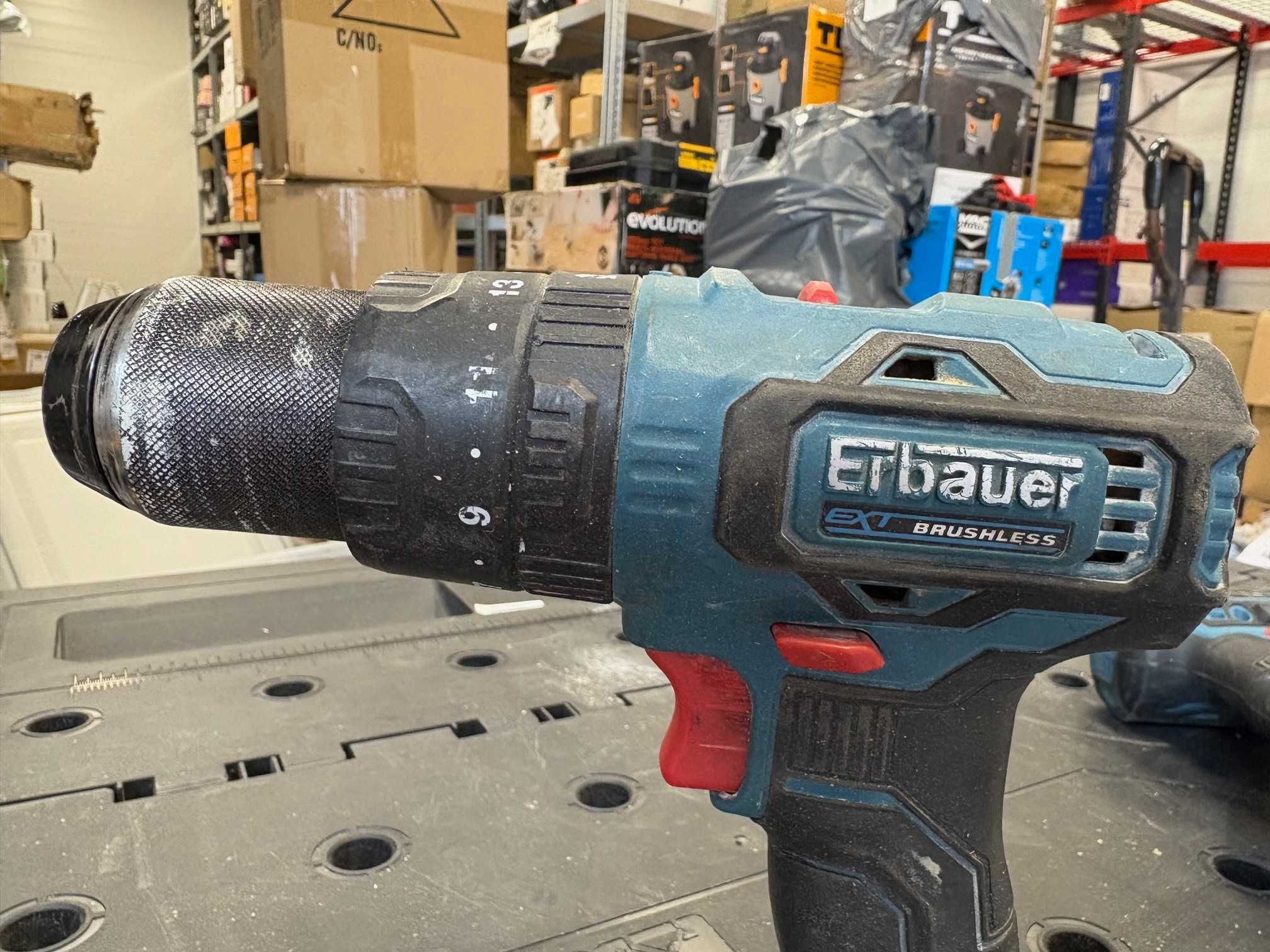 Wkrętarka ERBAUER ECD18-LI-2 UDAROWA 18V 50Nm