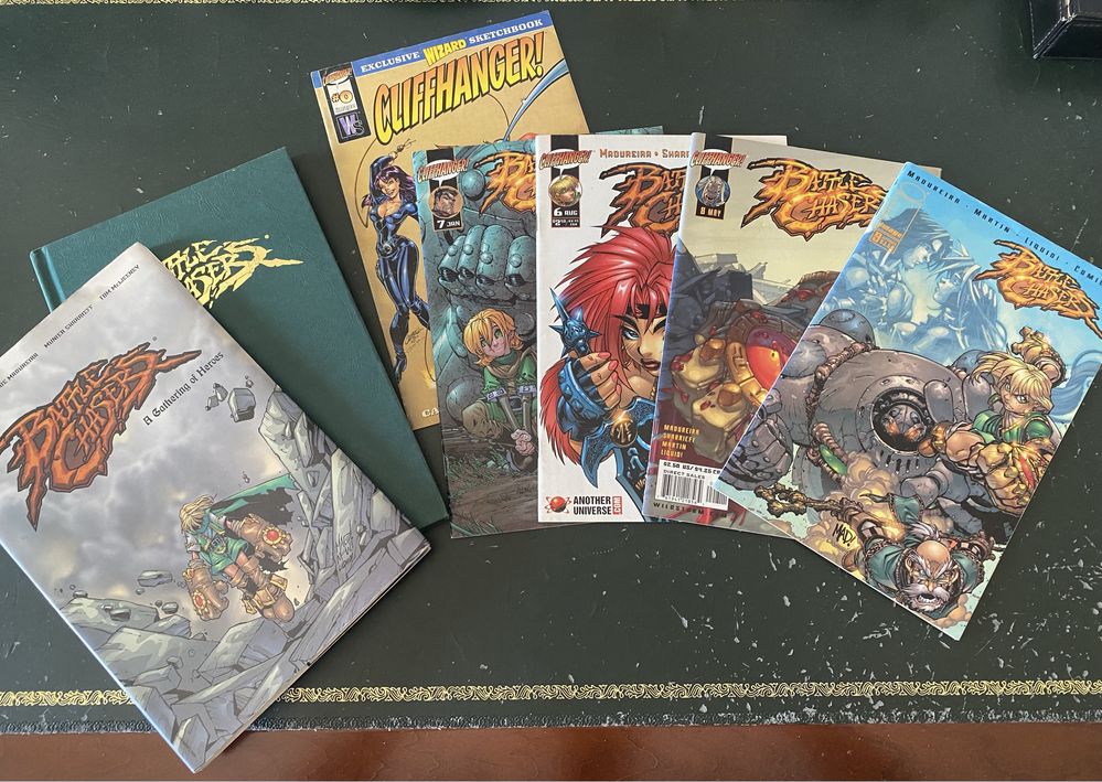 Battle Chasers comics lote Joe Madureira