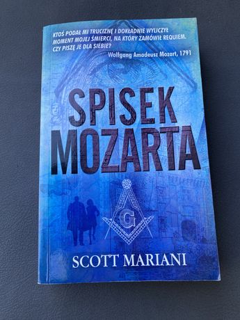 Książka: Spisek Mozarta Scott Mariani thriller powieść