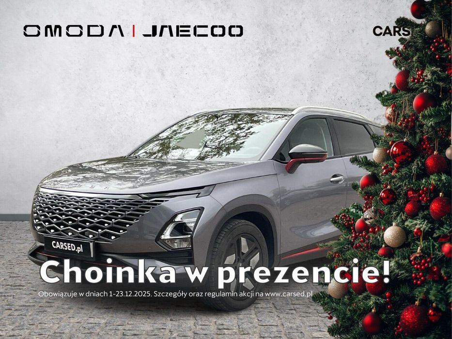 Omoda 5 Premium Phantom Gray z czerwonymi akcentami, FV23%, ASO