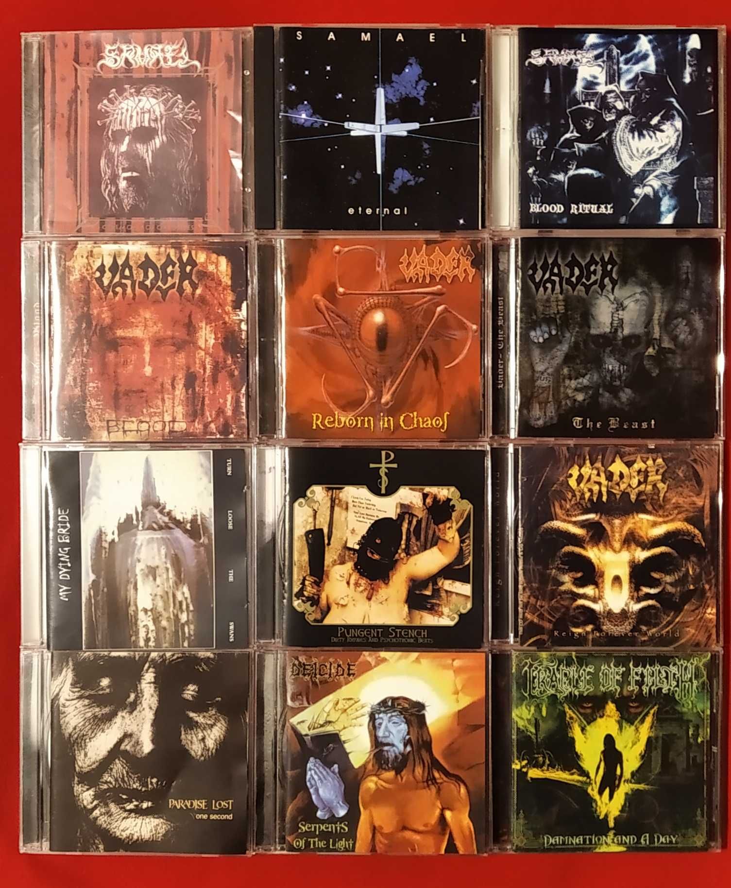 CD - Crematory, Tiamat, Vader, и тд