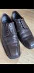 Buty Bugatti, r.43, brazowe, skora.