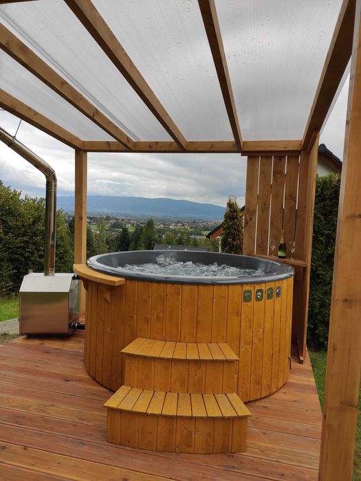 Domki w górach dla 9 osób - Balia z jacuzzi, sauna, Lipowa (Ostre),