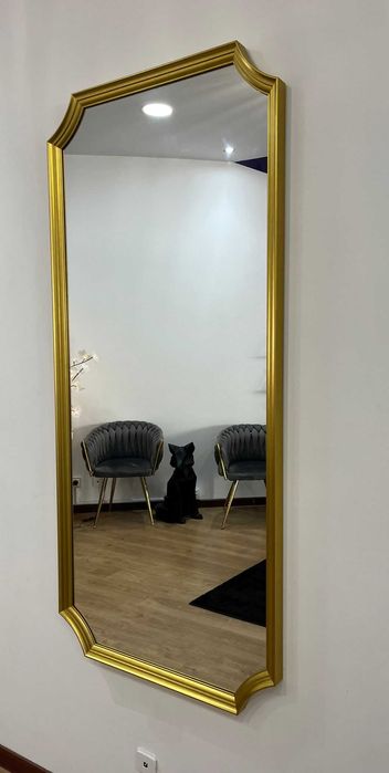 Espelho Dourado Luxo
