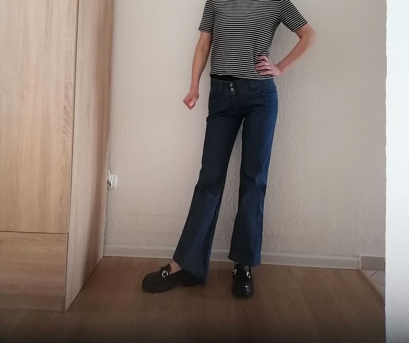 Mega wyszczuplające Oryginalne jeansy dzwony Dolce & Gabbana