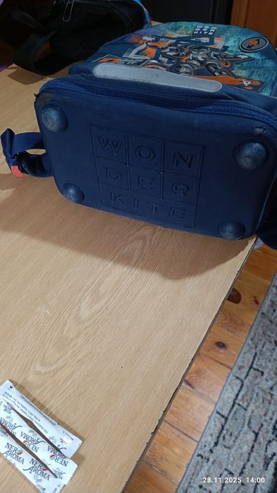 Школьный рюкзак  синий