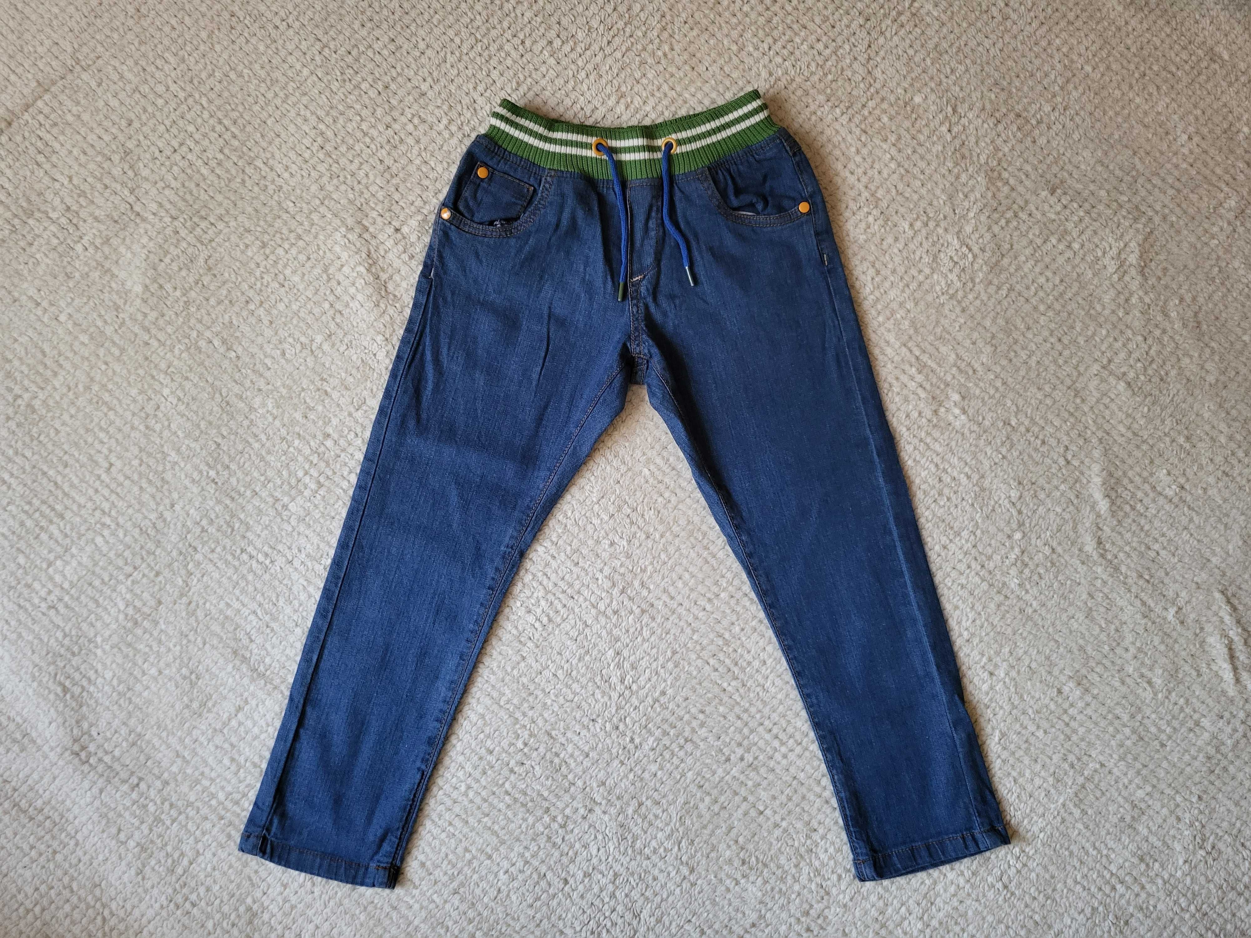 Spodnie chłopięce jeansowe 5.10.15, r. 116