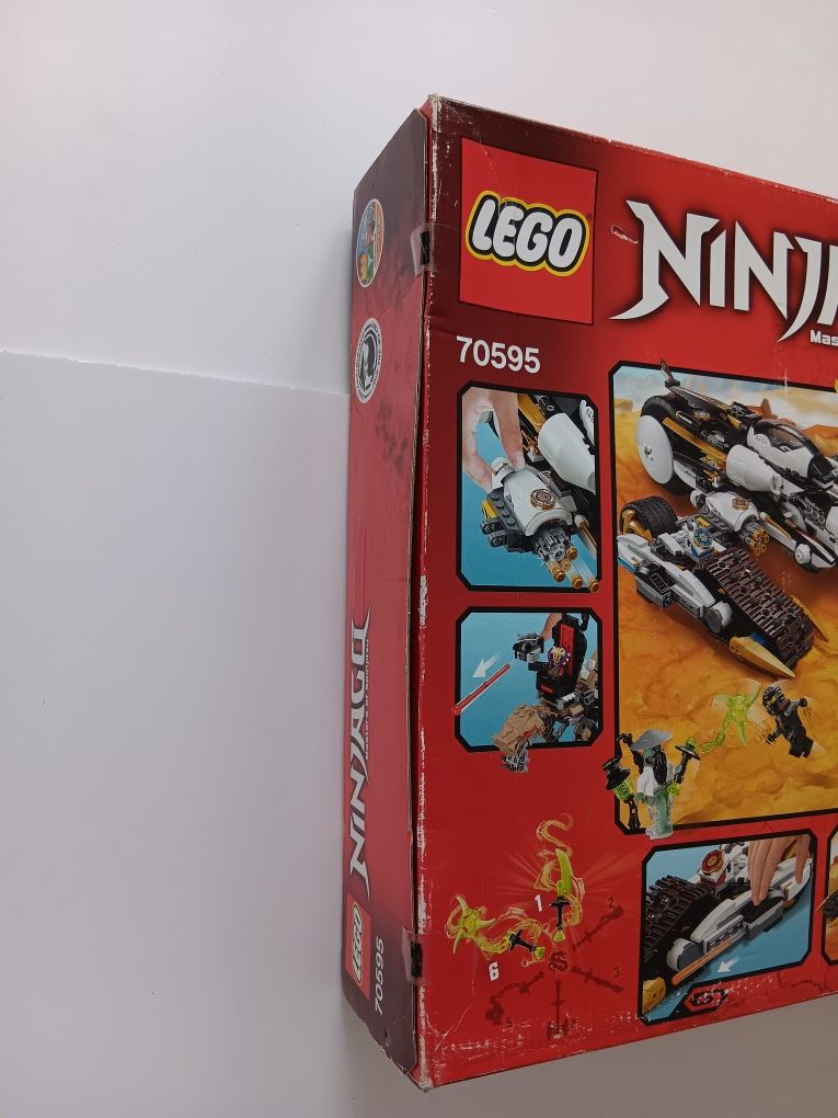 Nieotwarte Lego Ninjago 70595 Niewykrywalny Pojazd Ninja