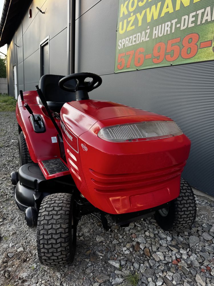 Traktorek kosiarka Jonsered Husqvarna 107cm 20 KM 2 cyl BRIGGS Hydro