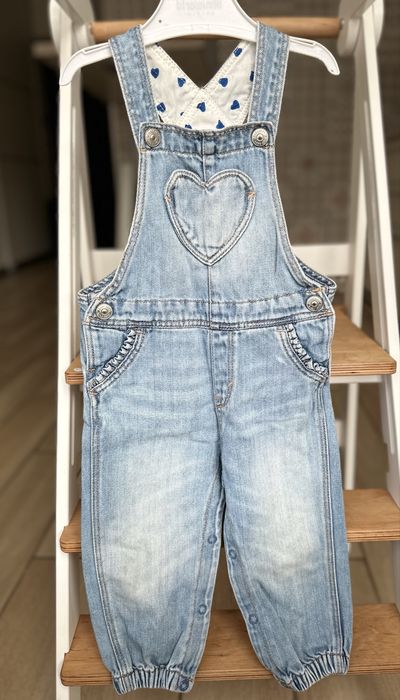 Комбінезон джинсовий H&M для дівчинки, 80 роз.