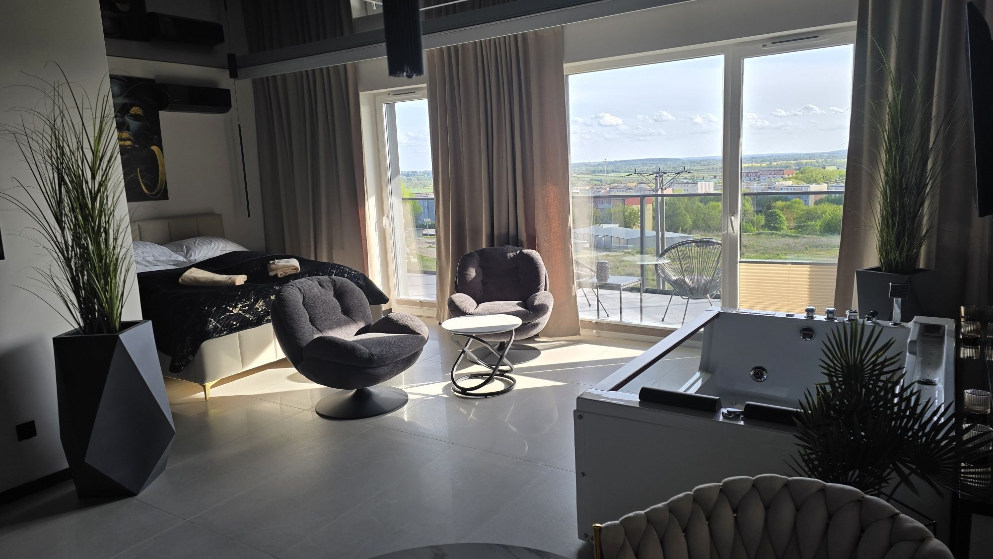 Apartament , jacuzzi, nocleg dla par