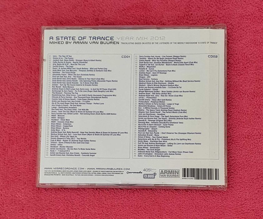 Armin van Buuren A State of Trance Year Mix 2012 ASOT 2CD