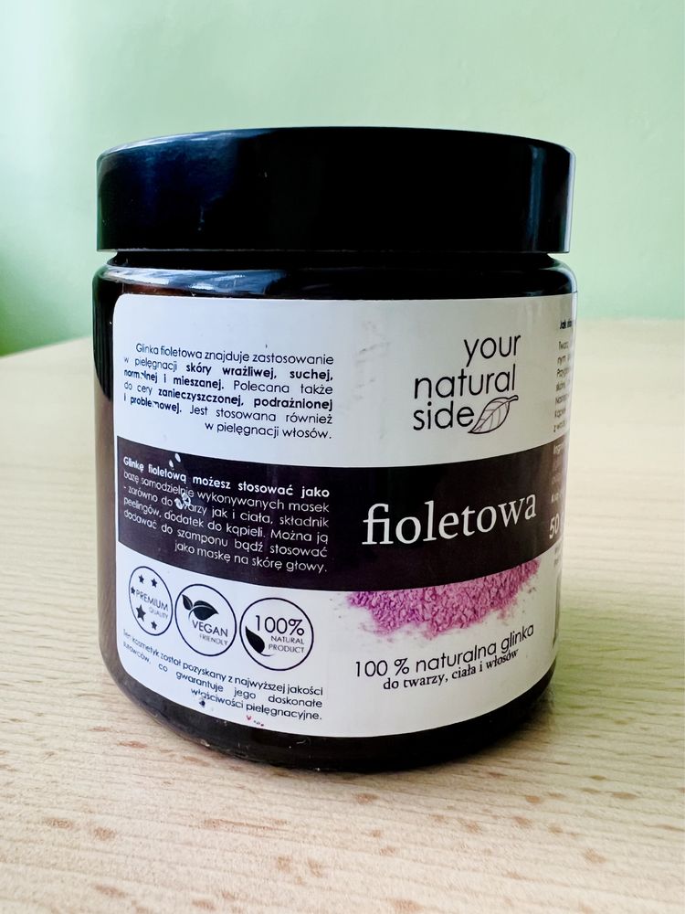 Nowa glinka fioletowa Your natural side 50 g