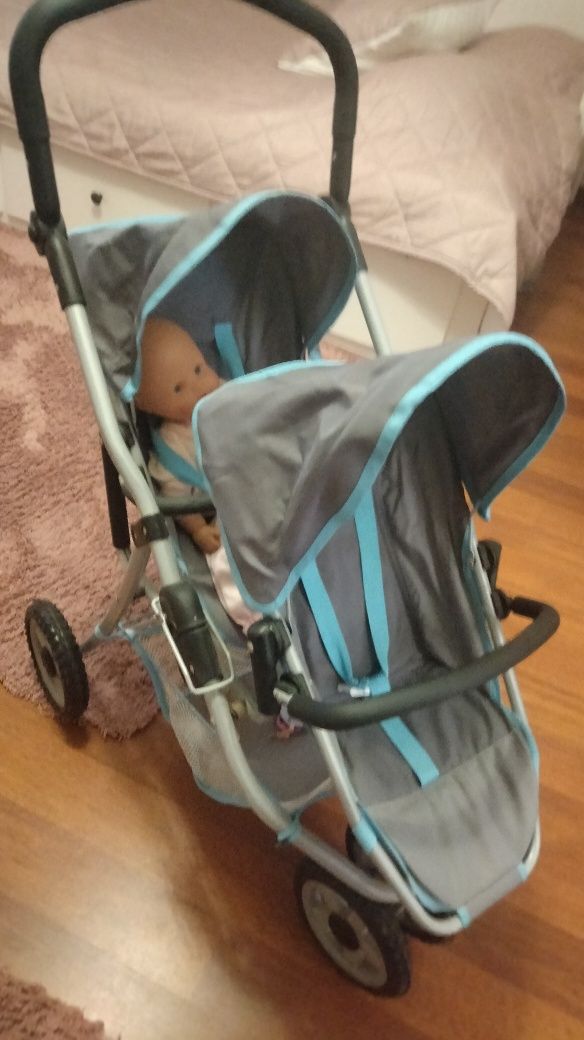Brincar Carrinho Gêmeos p/ Bebés