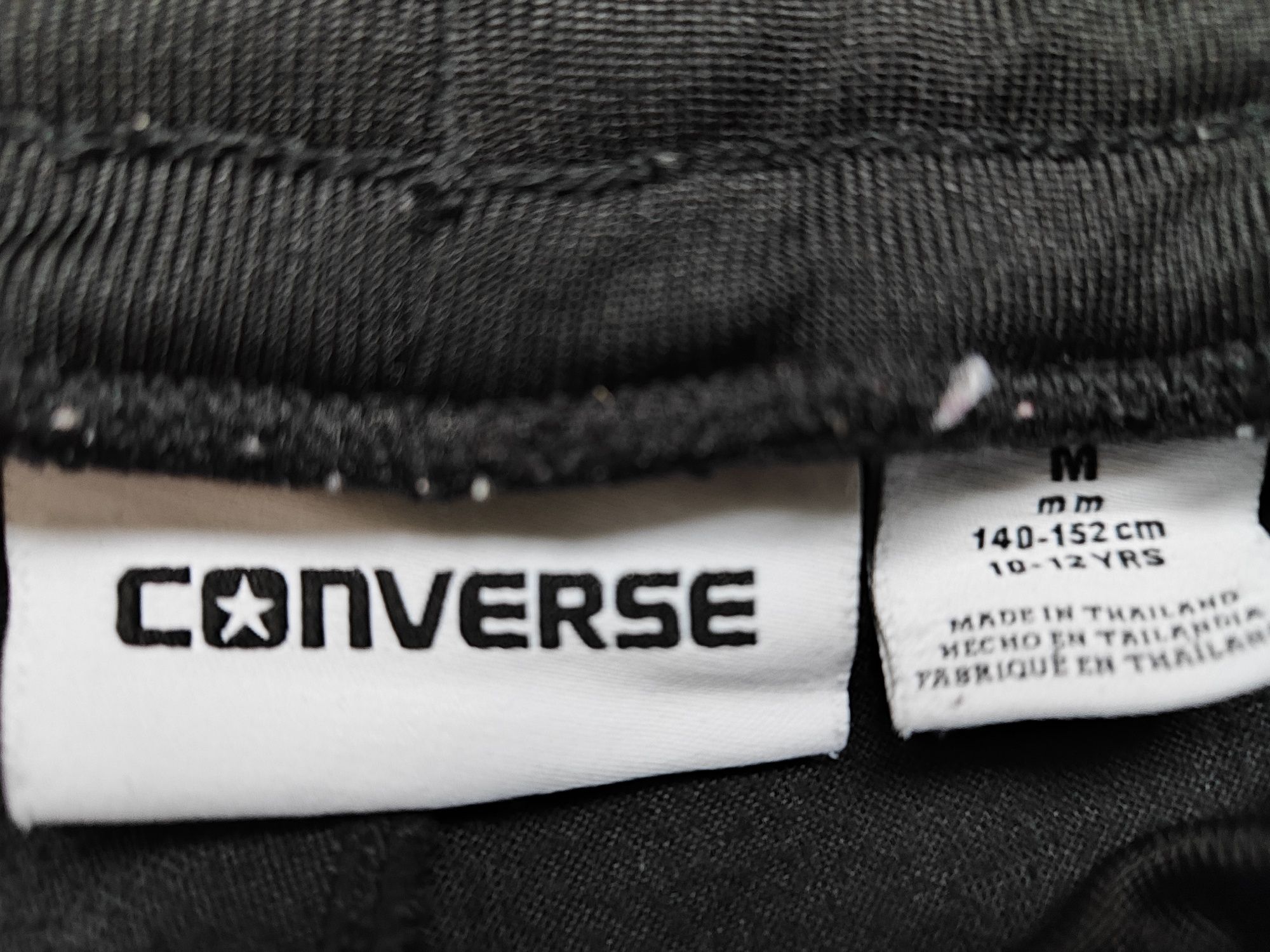 Converse dresy spodnie dresowe czarne rozmiar 140 - 152