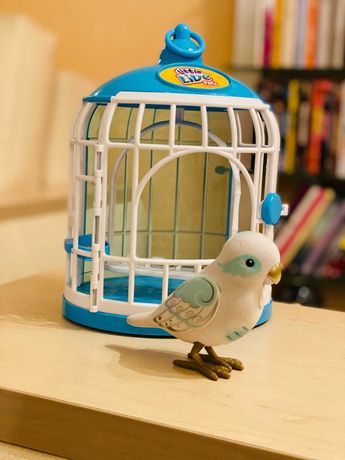 Интерактивная игрушка птичка с клеткой Little Live Pets