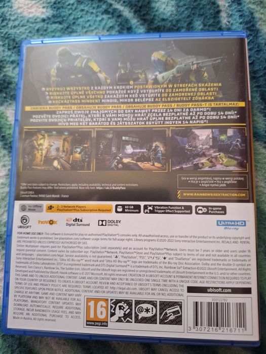 Gra Rainbow six extracion