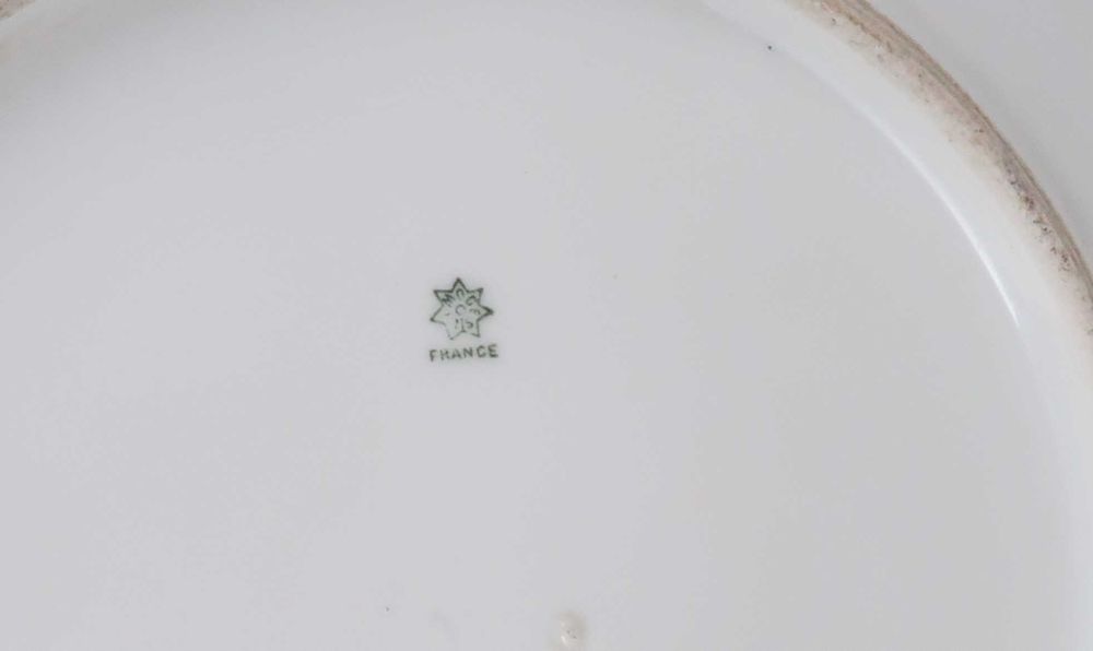 Prato porcelana Francesa antigo