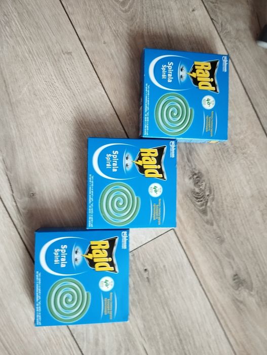 3X spirale na komary 40 godzin Rajd