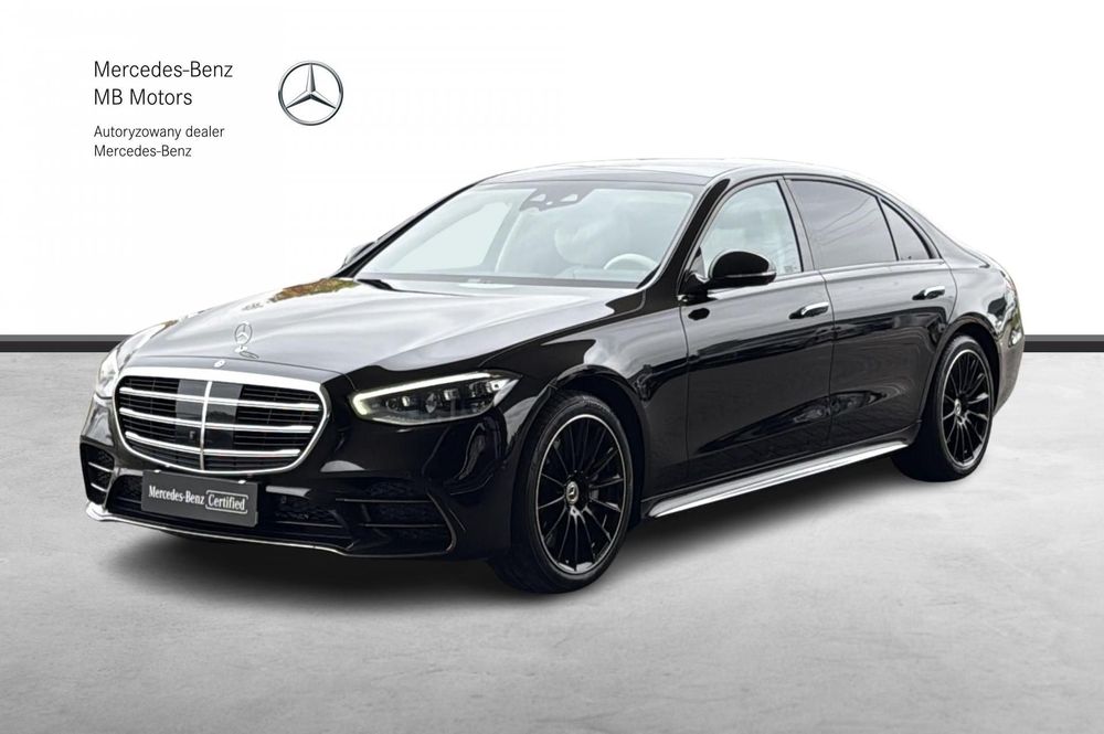 Mercedes-Benz Klasa S S 400d 4 Matic Long, Pakiet AMG, Salon PL, FV 23%