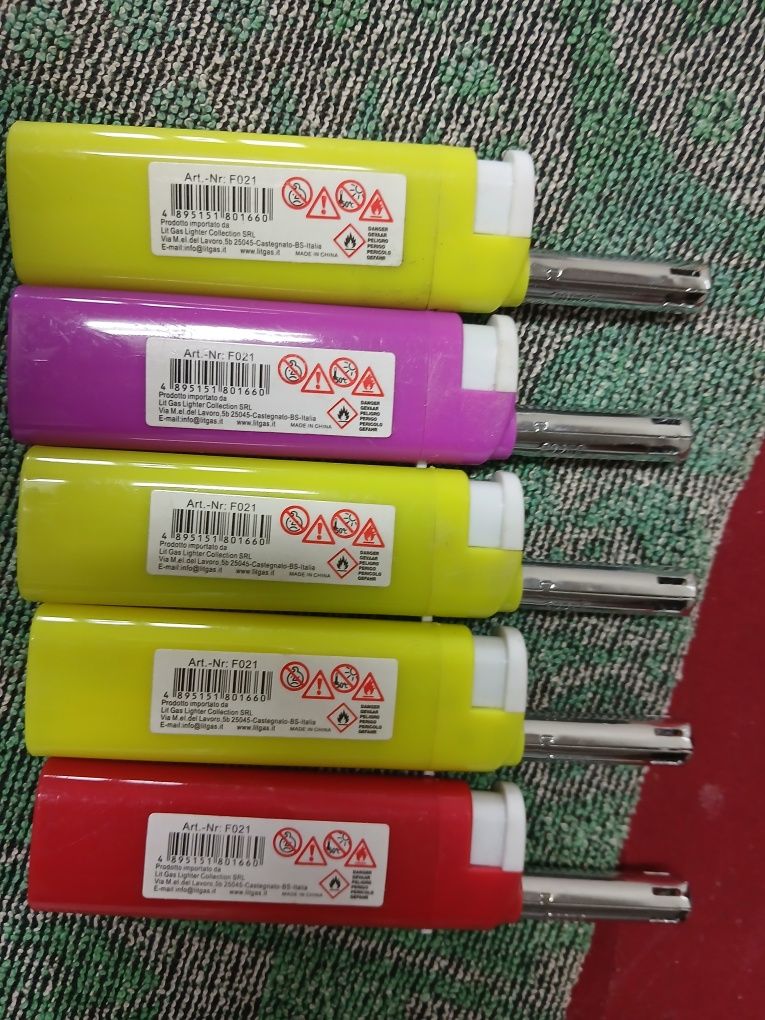 Isqueiros são novos