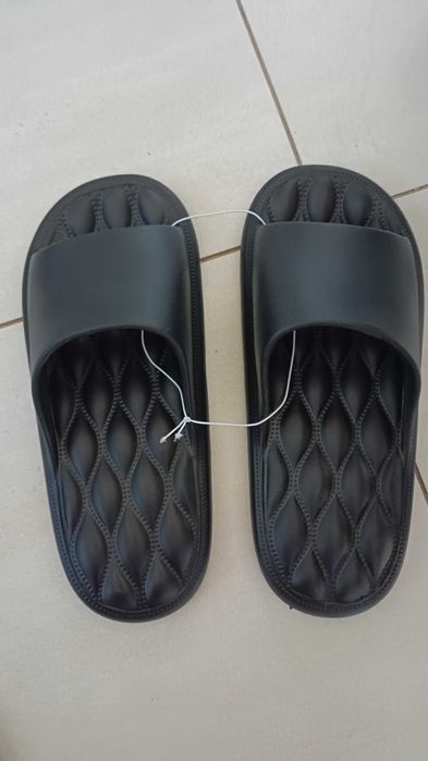 Nowe klapki męskie rozmiar 43 czarne 26,5 cm