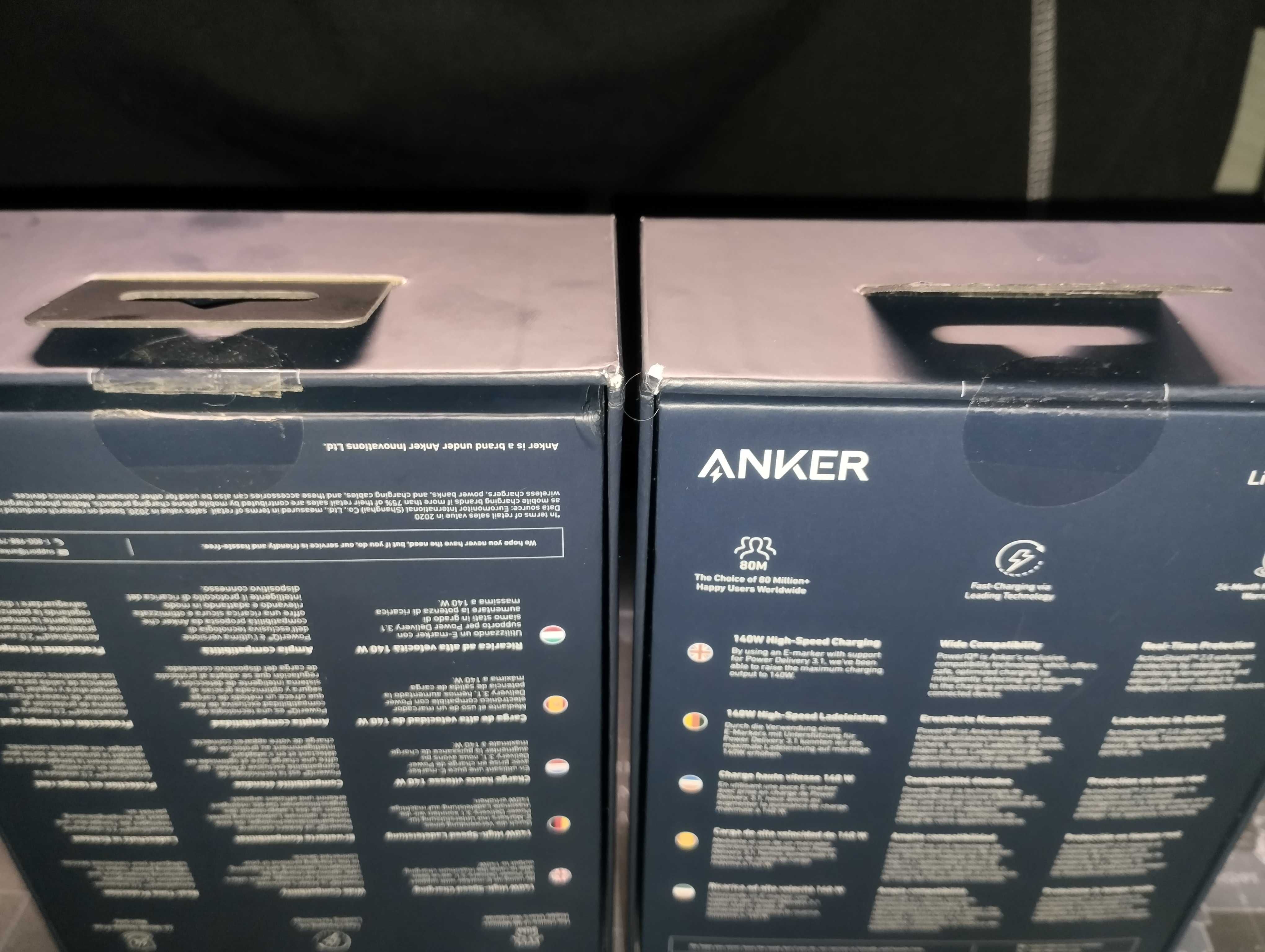 Павербанк Anker 737 140W 24000mAh Новий для Ноутбука / Steam Deck