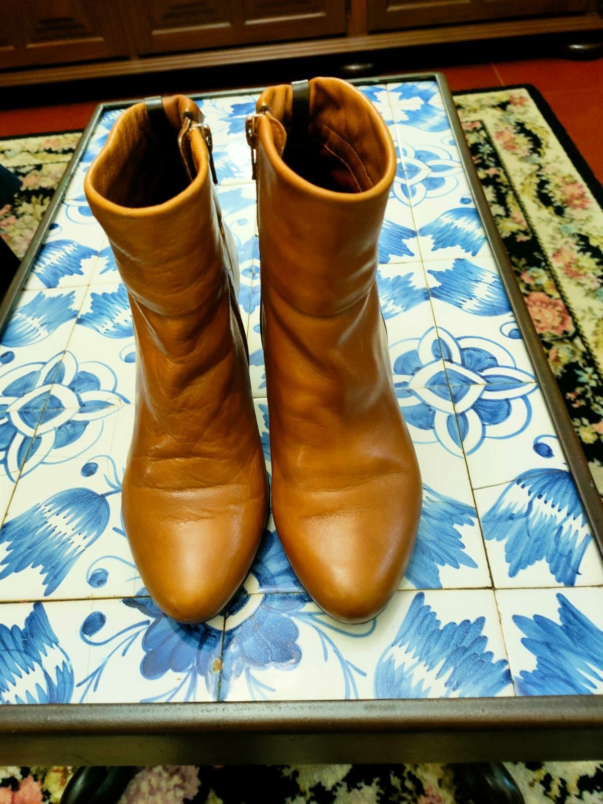 Botins Pele - Hispanitas - Camel - Tam.38