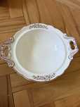 Porcelanowa biala misa PRL – Wałbrzych  – nr dekoru 2057/2
