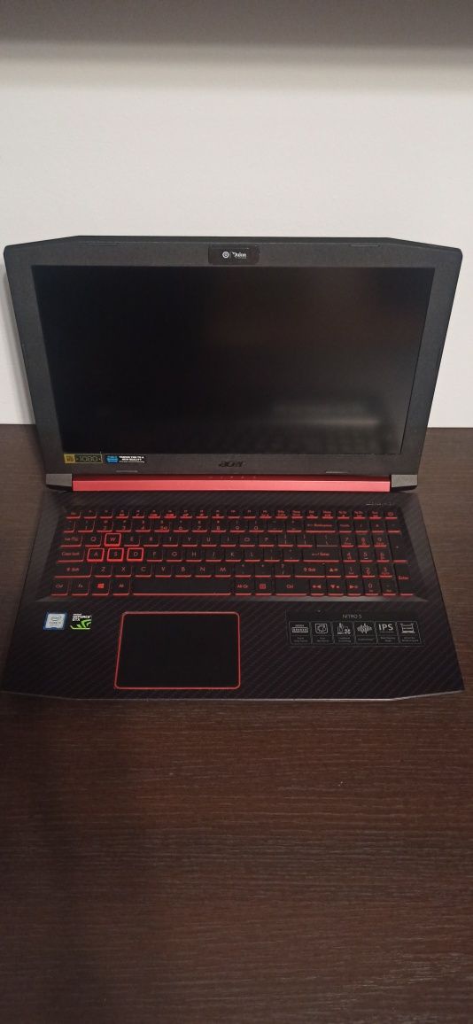 Laptop Gamingowy Acer Nitro 5, GeForce GTX 1050, i5 8300h + pokrowiec