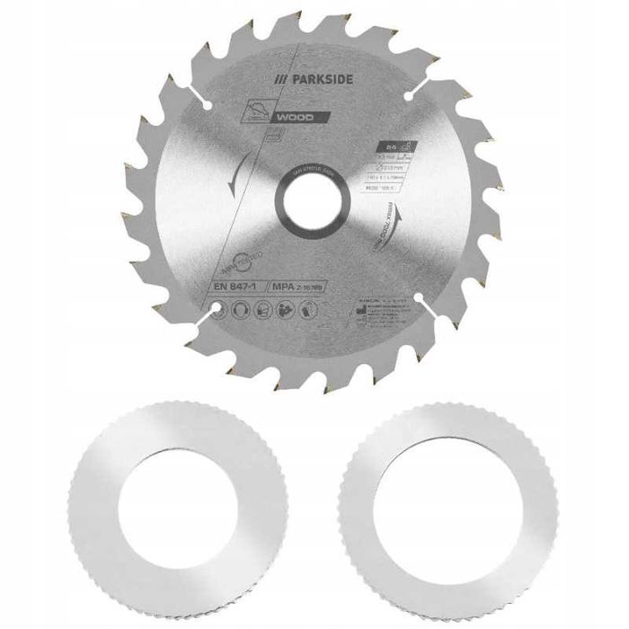 PARKSIDE PKSB 1500 A1 Tarcza do piły pilarki 210 mm 24 zęby do drewna
