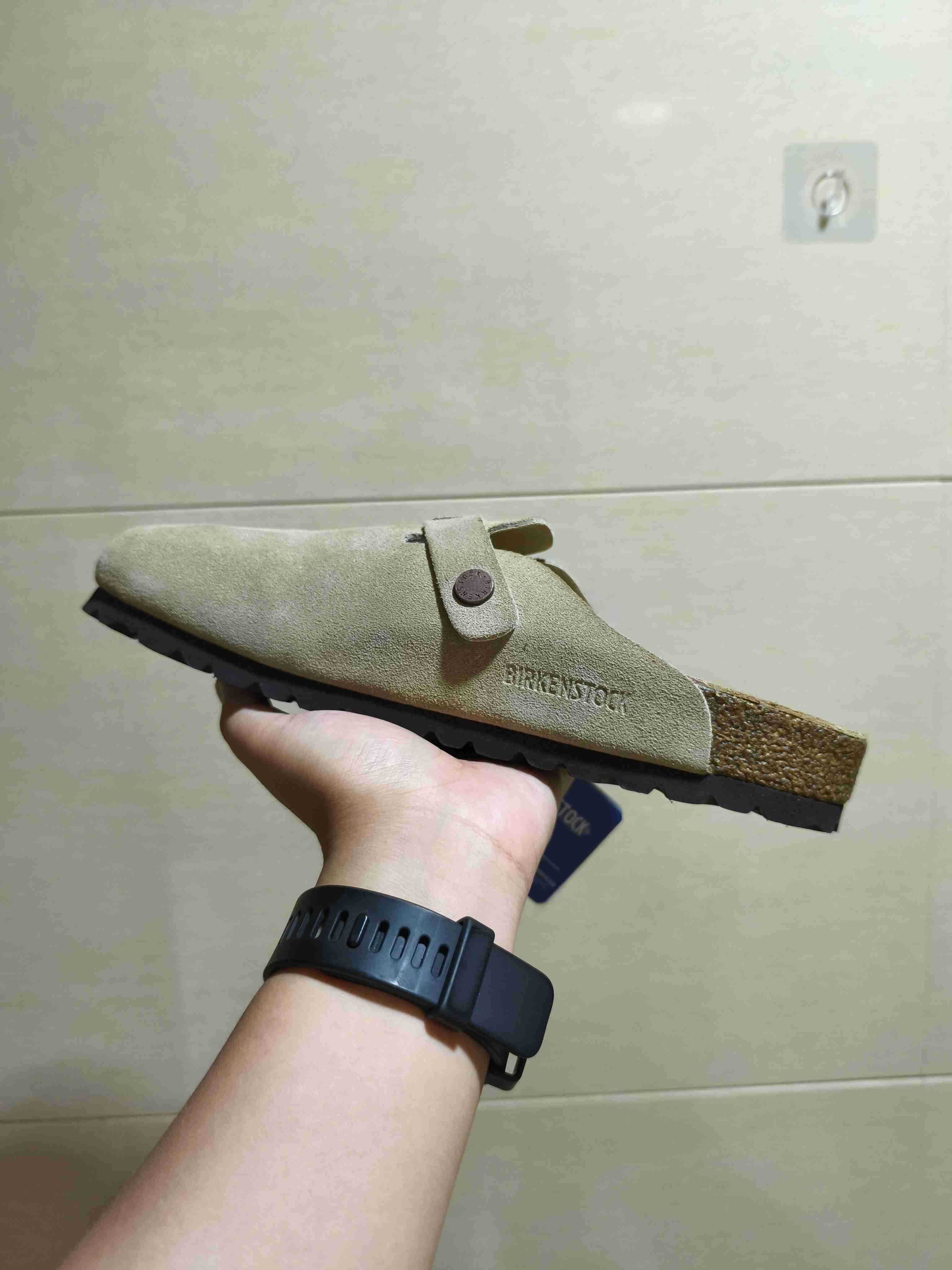 Birkenstock, damskie beżowe kapcie, rozmiar 43